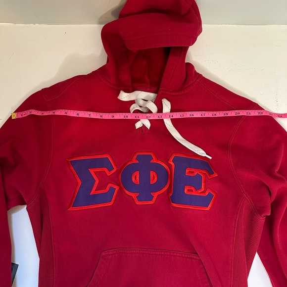 Unisex Greek Sigma Phi Epsilon Hoodie Size Small Sport-Tek - Picture 6 of 7